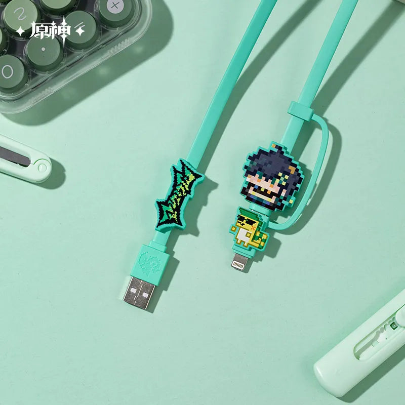 Genshin Impact - Natlan Colorful Pixel Series - Kenickie Merchandises