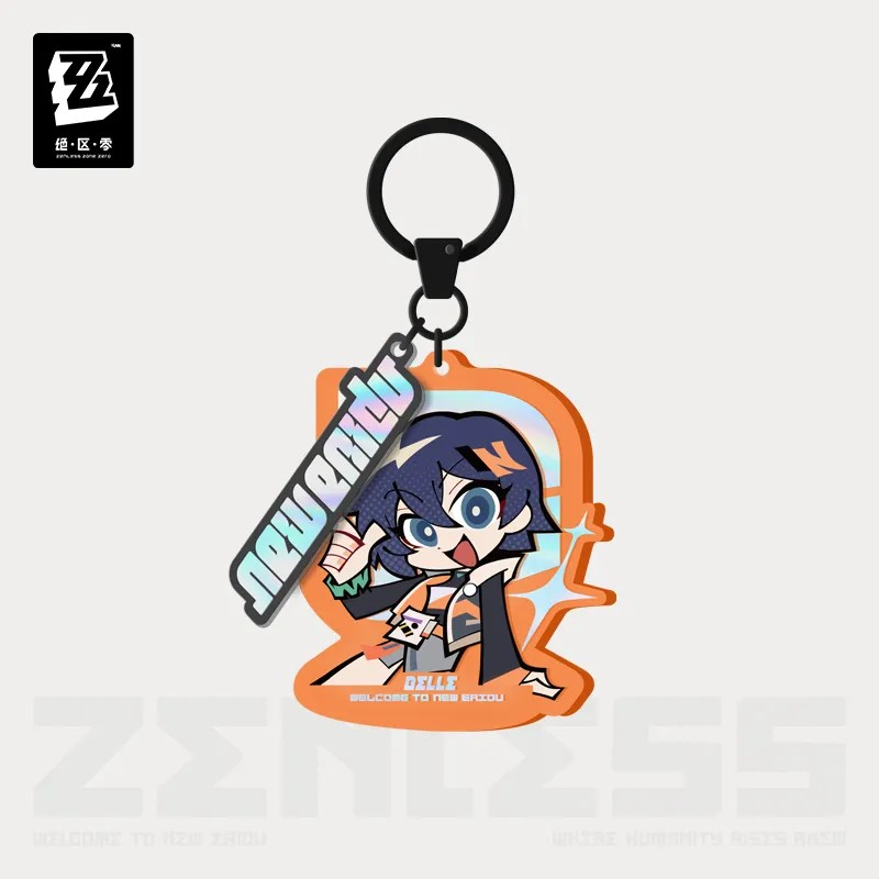 Pre-Order Zenless Zone Zero - New Eridu Series Chibi Keychain: Random Play