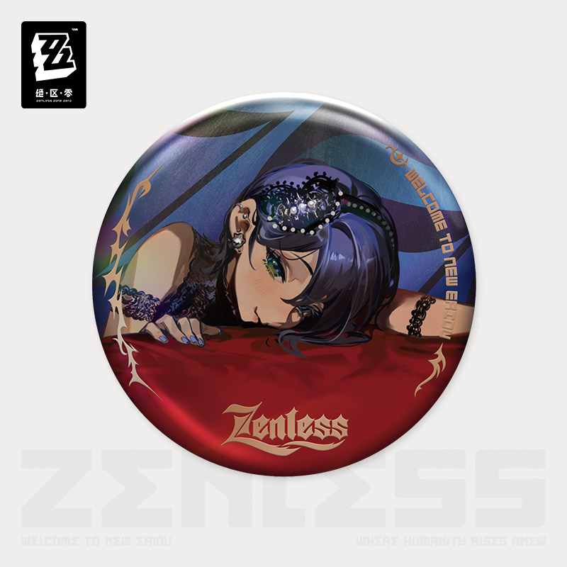 Pre-Order Zenless Zone Zero ¨C Resonance Frequency Series A Storm of Falling Stars: Badge/Laser Ticket/Collection Poster/Mousepad