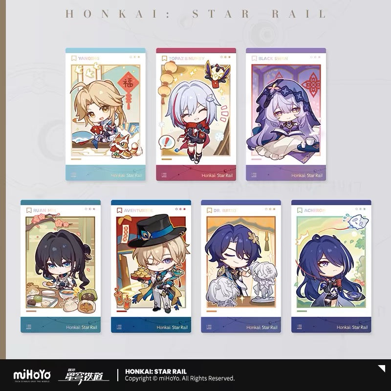 Honkai: Star Rail - Chinese New Year Themed Card Set