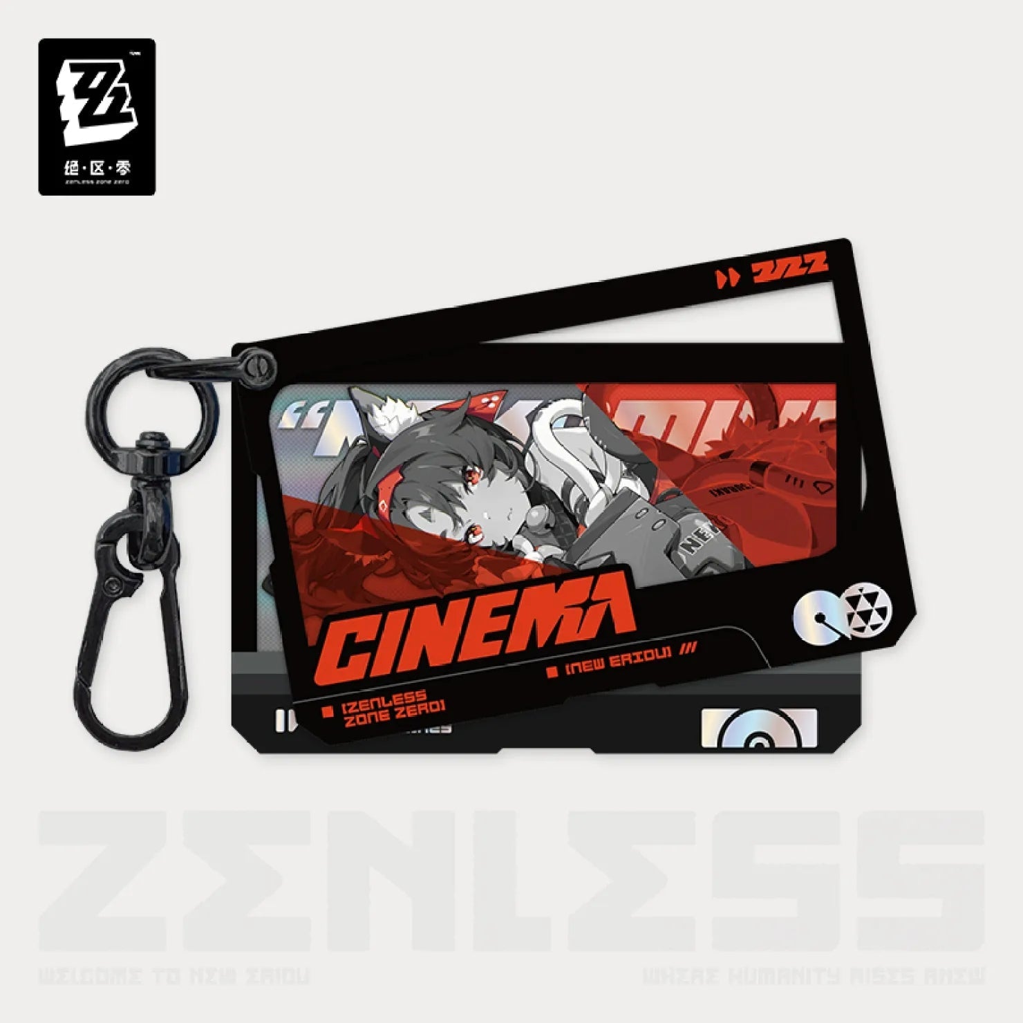 Zenless Zone Zero - Mindscape Cinema Layered Acrylic Keychain : Cunning Hares
