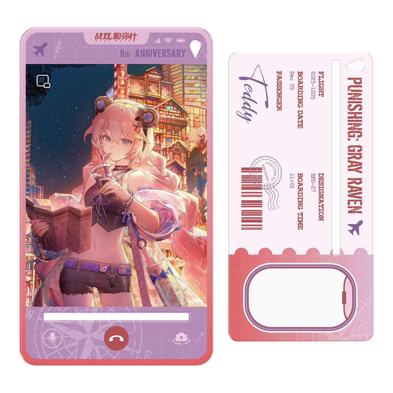 Pre-Order Punishing: Gray Raven - 6th Anniversary Echoes of Elsewhere Display Standee