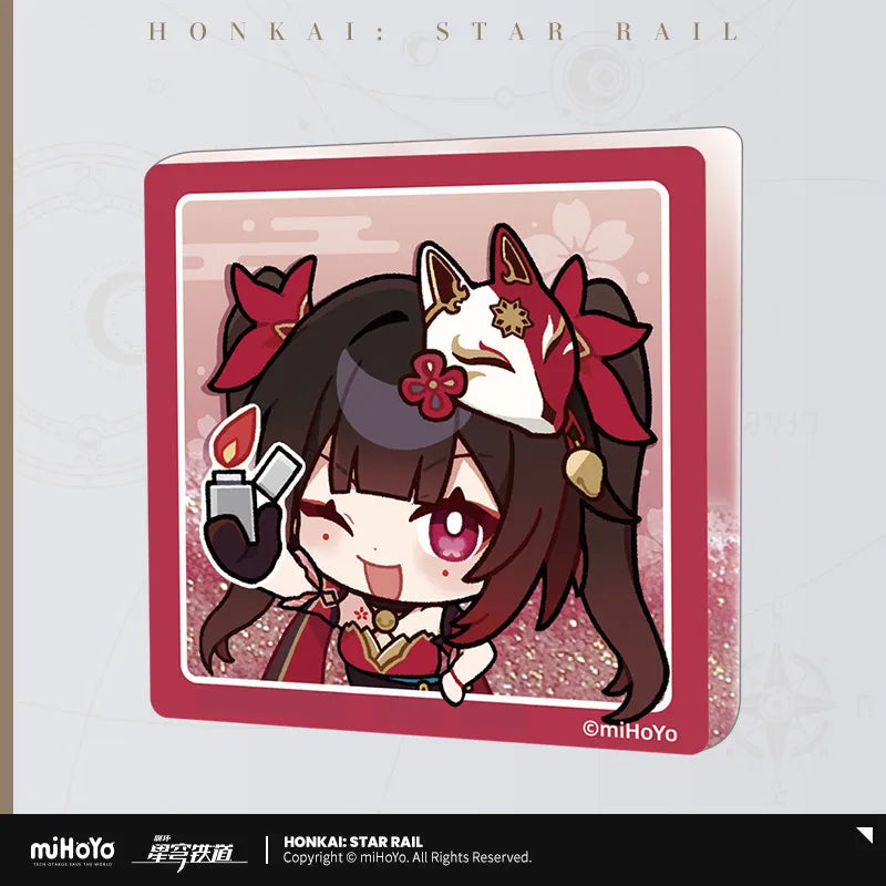 Honkai: Star Rail - Pom-Pom Gallery Quicksand Acrylic Fridge Magnet