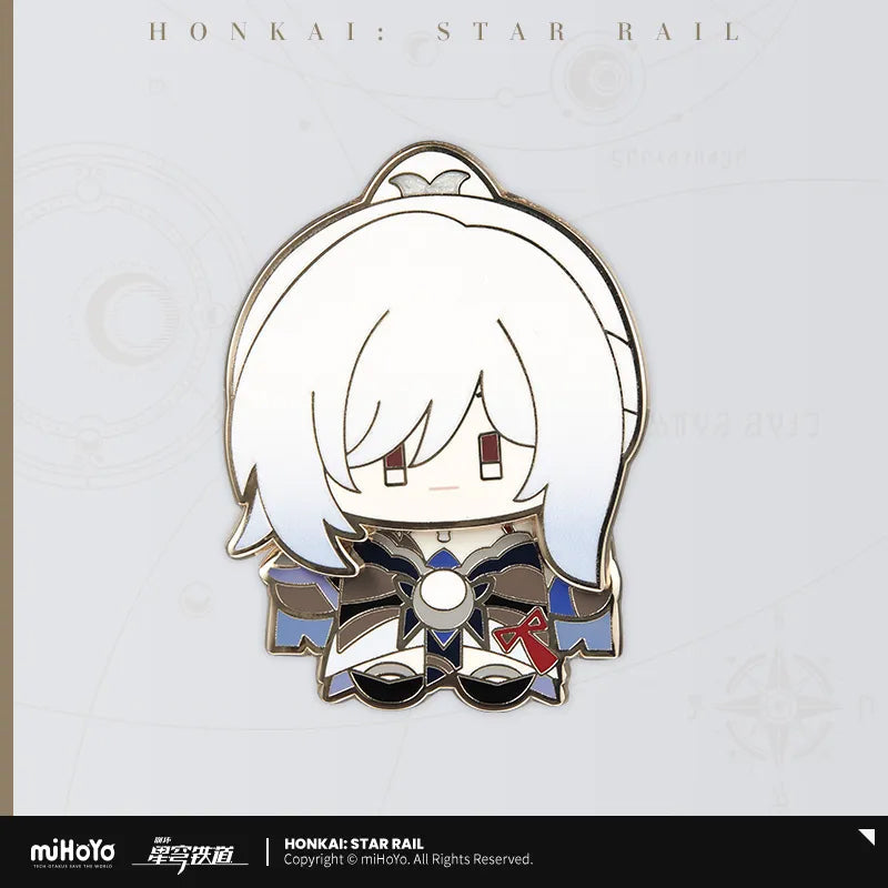 Pre-Order Honkai: Star Rail - Chibi Plushie Series Metal Badge