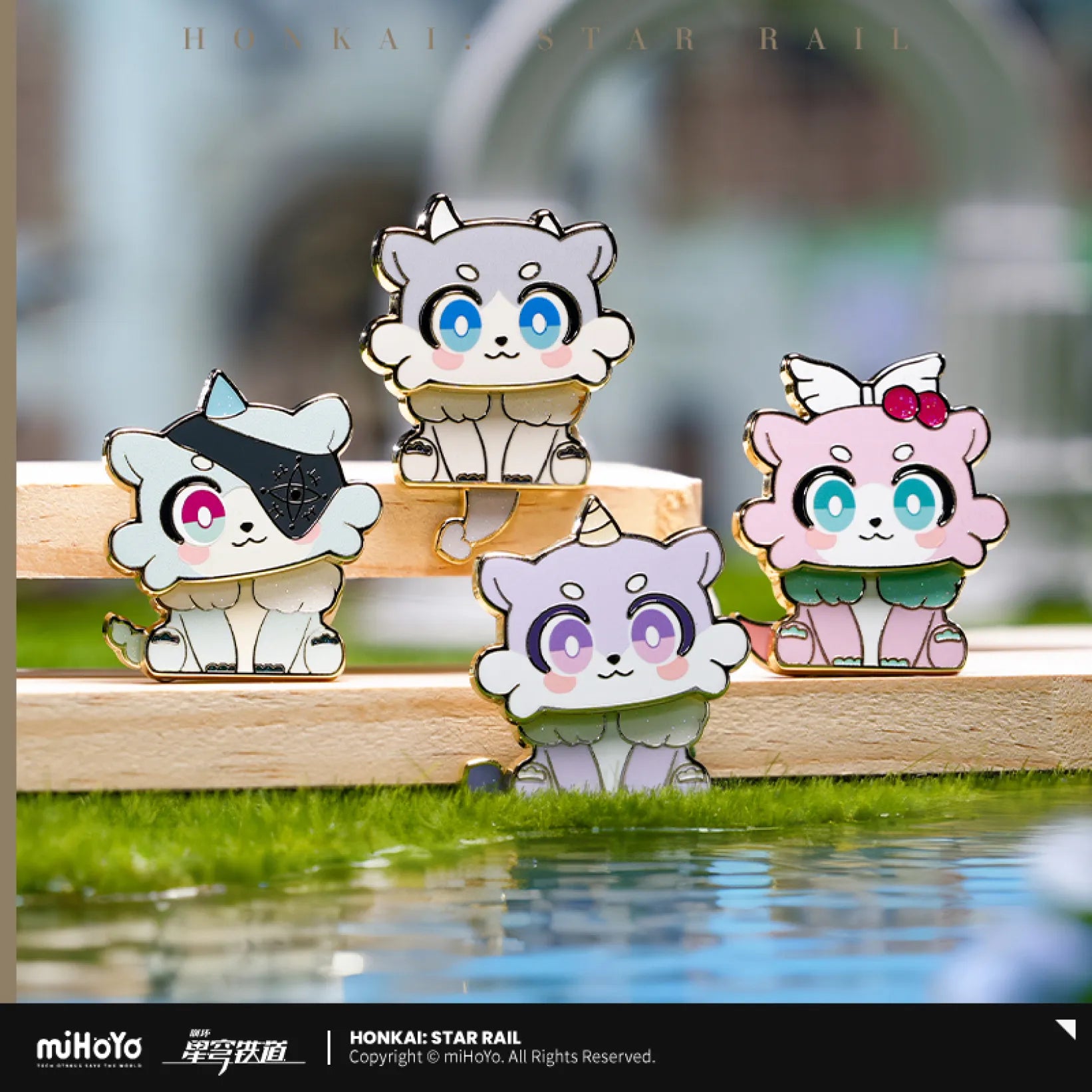 Pre-Order Honkai: Star Rail - The Awooo Series Chimera Metal Badge