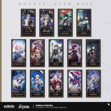 Honkai: Star Rail - 1st Anniversary Collectible Card  blind box A Group