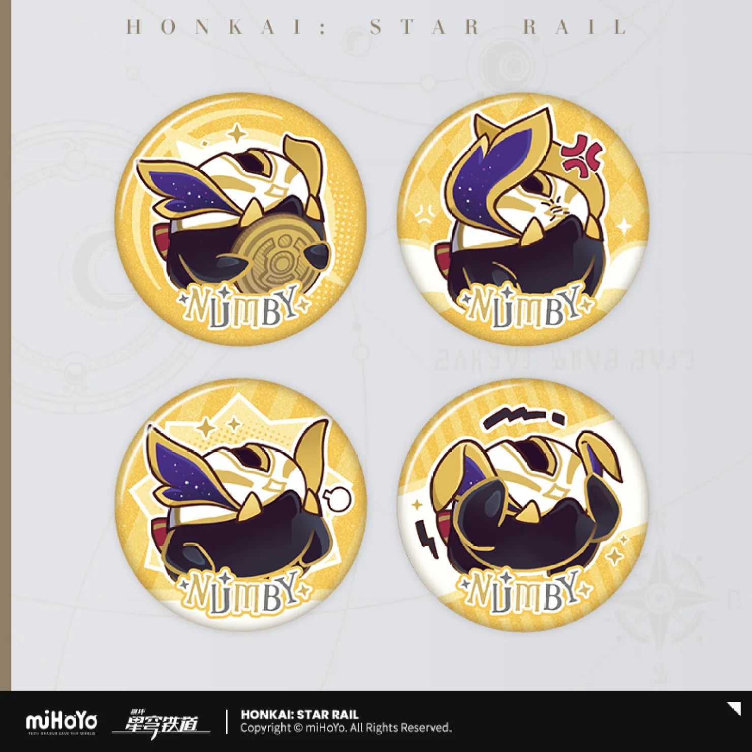 Honkai: Star Rail - Owlbert¡¯s Reception Room Series Chibi Badge Set
