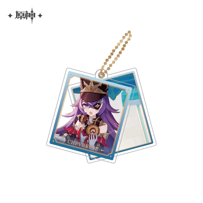 Genshin Impact Theme Double Piece Acrylic Keychain
