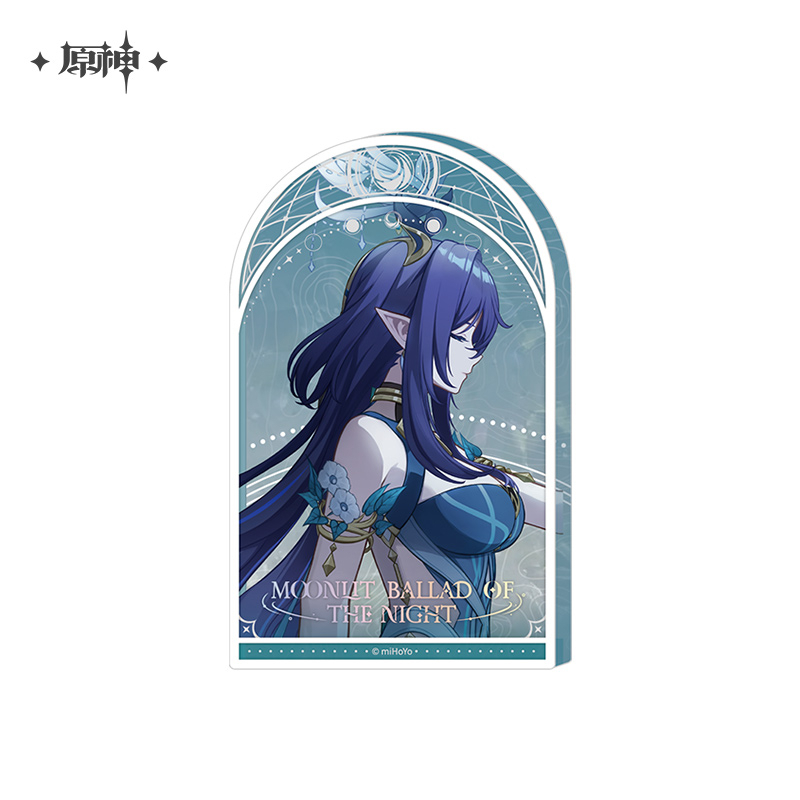 Pre-Order Genshin Impact -  Moonlit Ballad of the Night Series Thick Acrylic Blocks