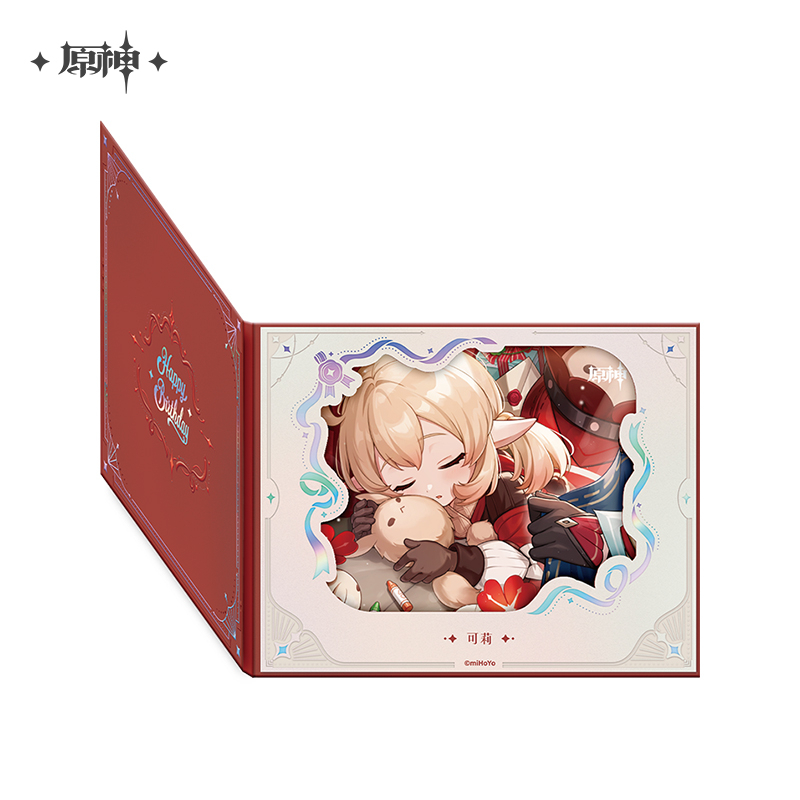 Pre-Order Genshin Impact - Day of Destiny Birthday Series Flip-Style Framed Shikishi 2025 Ver.3