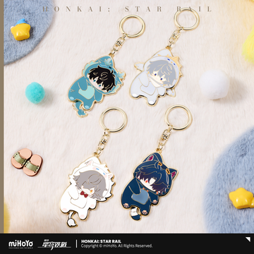 Pre-Order Honkai: Star Rail - Boys' Dormitory Series Chibi Metal Keychain