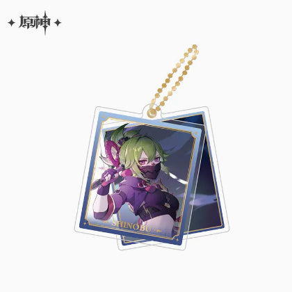 Genshin Impact Theme Double Piece Acrylic Keychain
