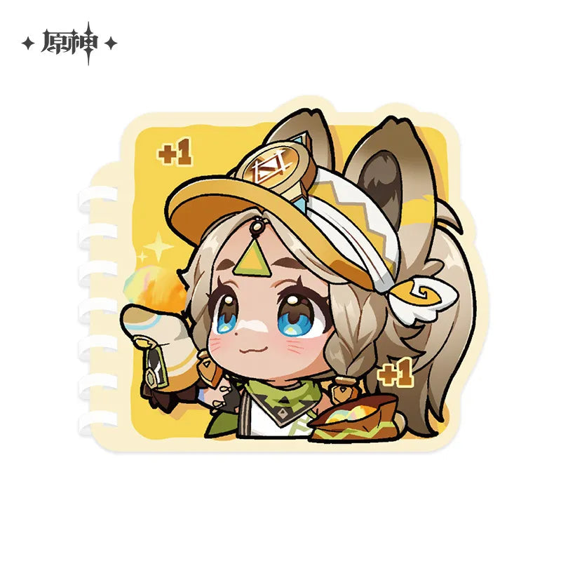 Genshin Impact - Natlan Chibi Emoji Series Notebook