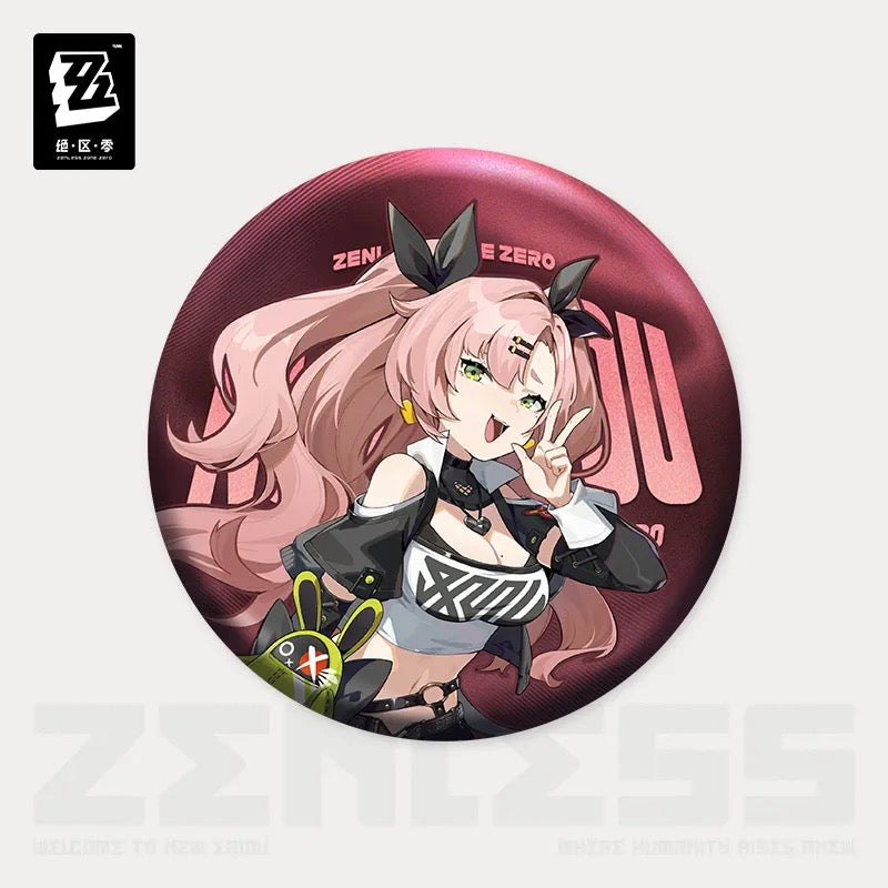 Zenless Zone Zero - Standing Design Series Badge : Cunning Hares