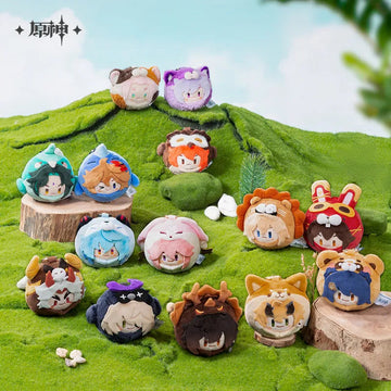 Genshin Impact - Teyvat Zoo Themed Chibi Character Plushie