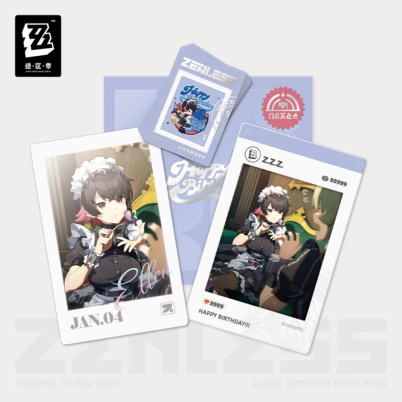 Pre-Order Zenless Zone Zero - HB2U Series Happy Birthday Commemorative Set Vol.3
