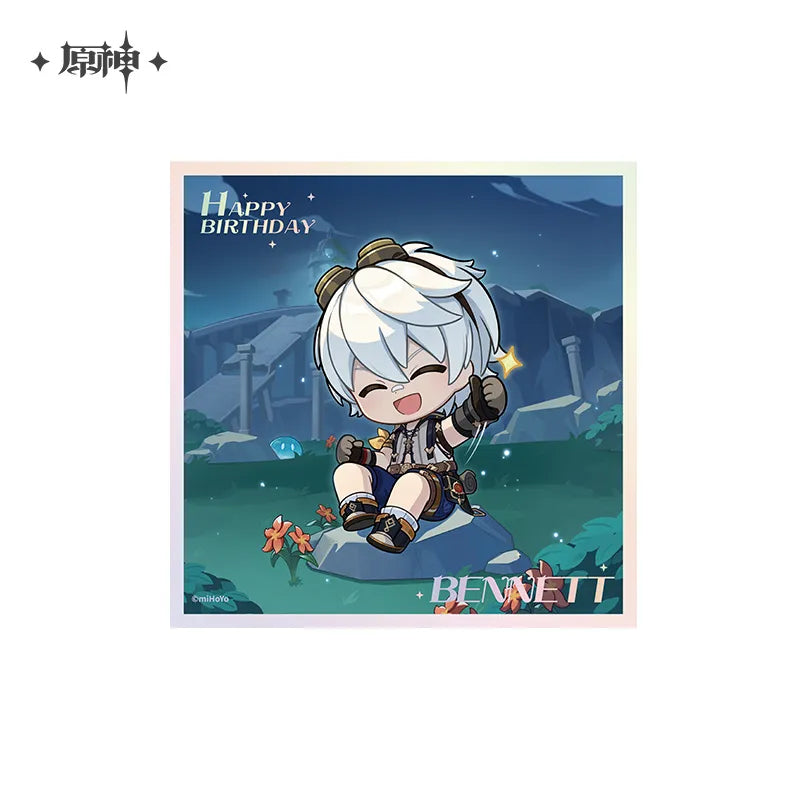 Genshin Impact - Auspicious Moments Series Mini Shikishi