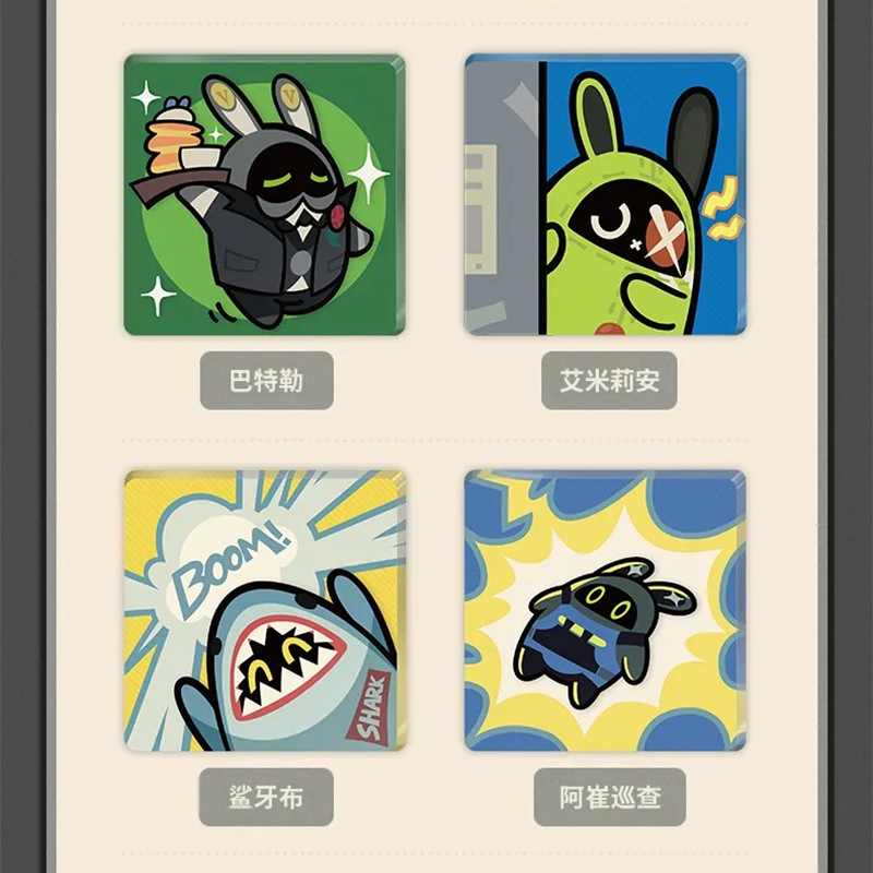 Zenless Zone Zero - En Nah, Enn Ennen! Series Bangboo Acrylic Fridge Magnet