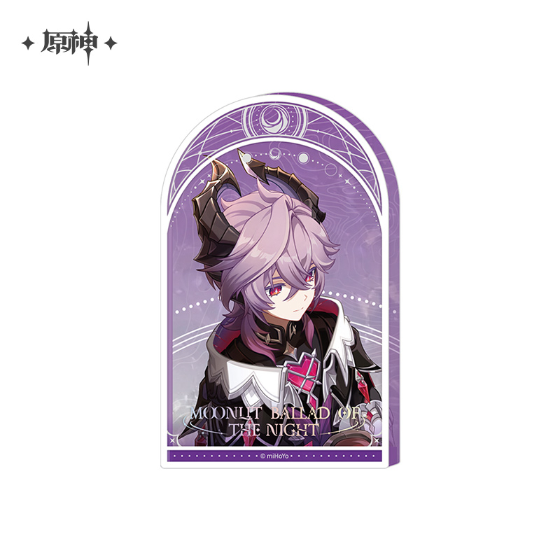 Pre-Order Genshin Impact -  Moonlit Ballad of the Night Series Thick Acrylic Blocks