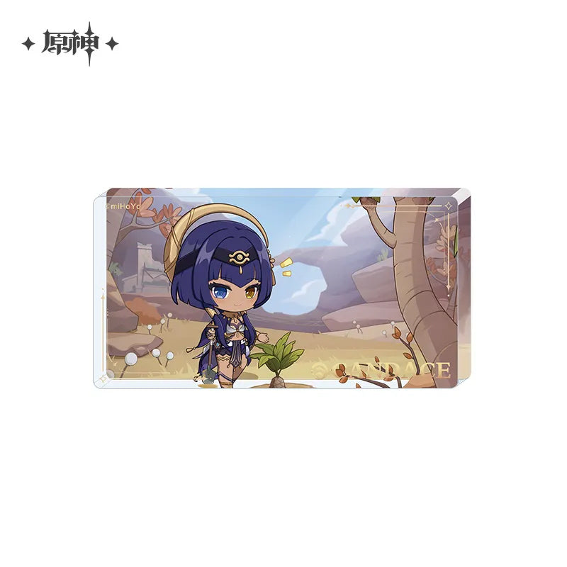 Genshin Impact - Teyvat Nature Discovery Tour Series Chibi Acrylic Block