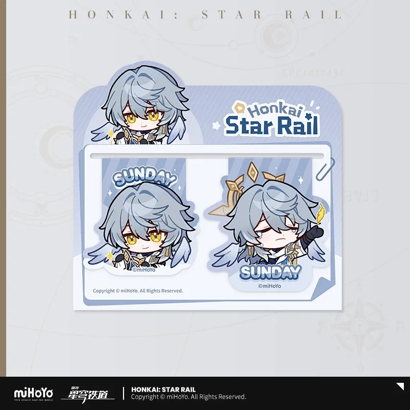 Honkai: Star Rail - Pom-Pom Gallery Soft Magnet Bookmark Set