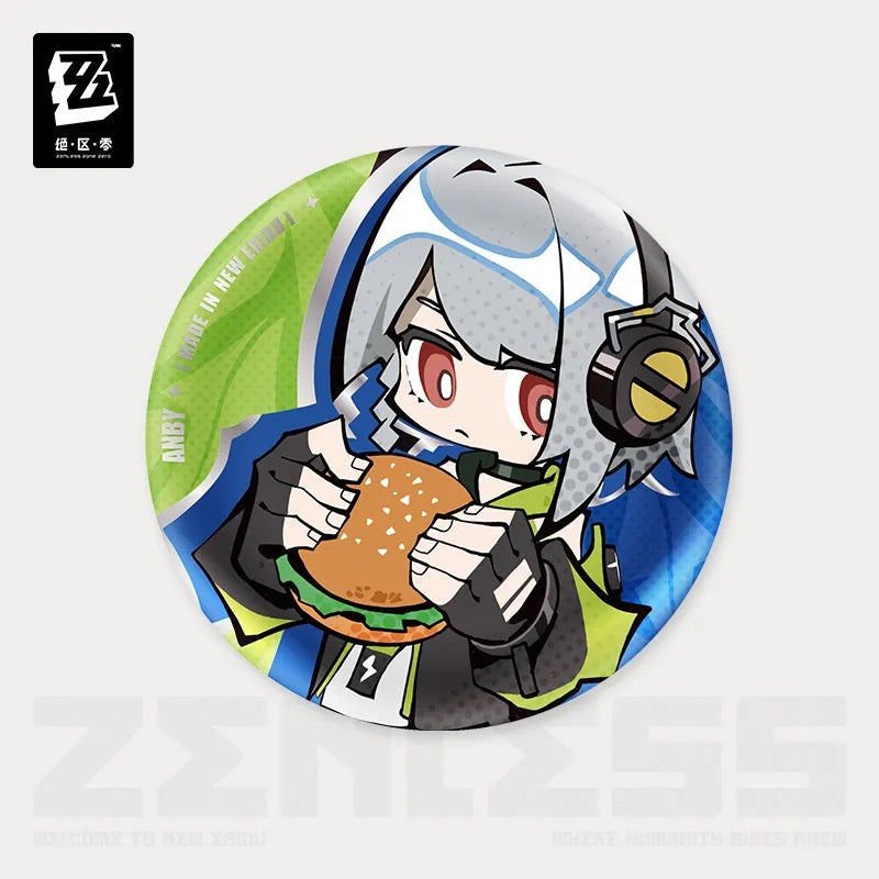 Zenless Zone Zero - New Eridu Series Chibi Badge : Cunning Hares