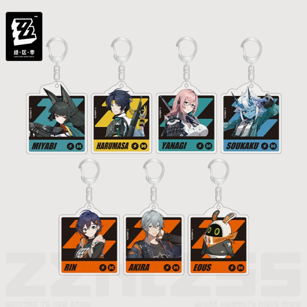 Pre-Order Zenless Zone Zero - Everyday Life of Section 6 Acrylic Keychain