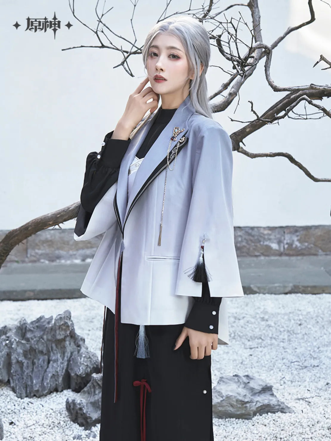 Genshin Impact - Shenhe Theme Impression Casual Jacket