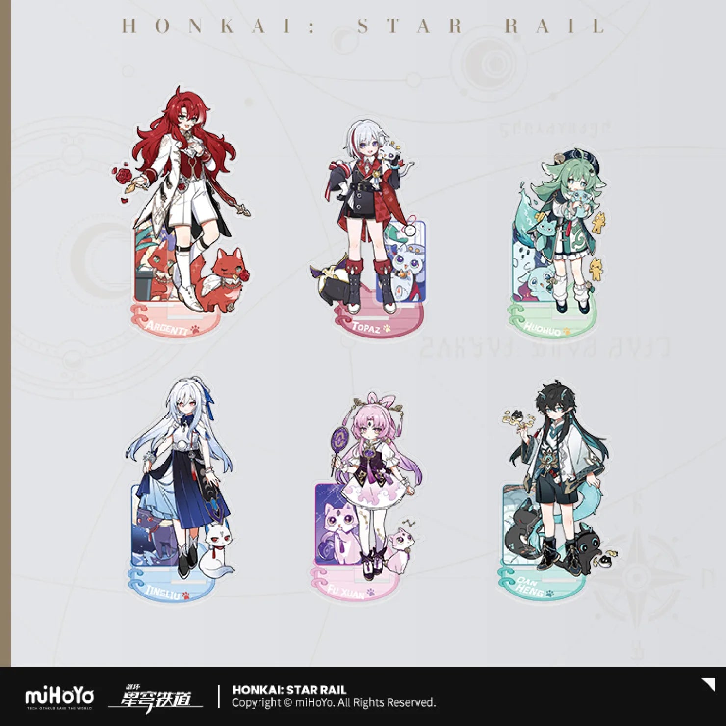 Honkai: Star Rail - Little Cat Series Acrylic Standee