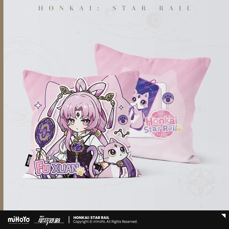 Honkai: Star Rail - Little Cat Series Square Pillow
