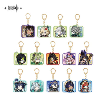 Genshin Impact  Sumeru Character Chibi Keychains