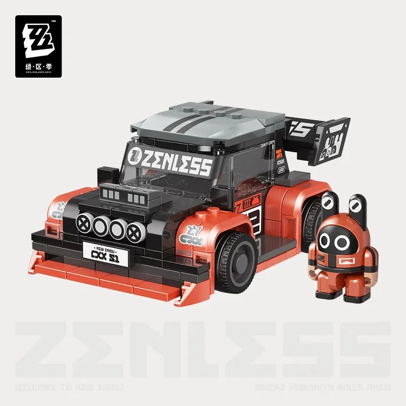 Pre-Order Zenless Zone Zero - Speed Legend Series Bangboo Toy Car Assembly Building Blocks