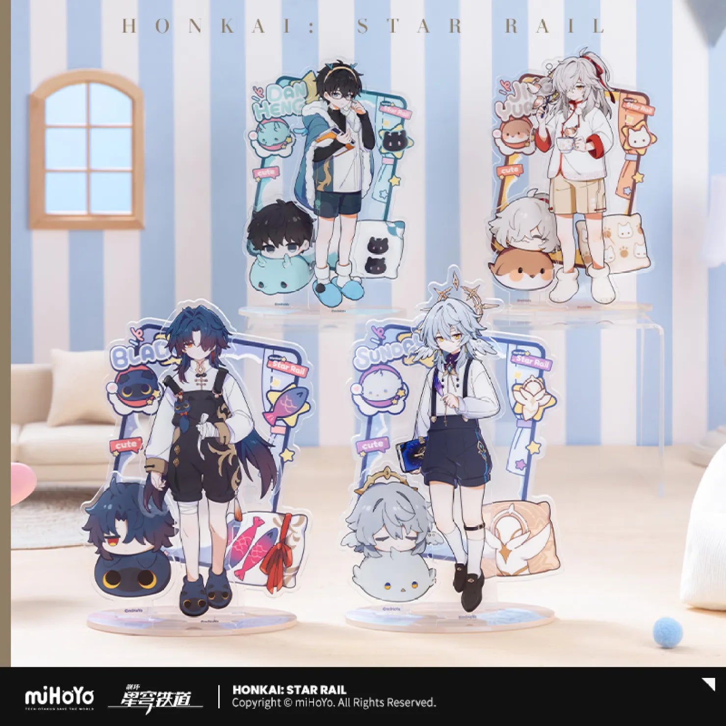 Pre-Order Honkai: Star Rail - Boys' Dormitory Series Acrylic Standee