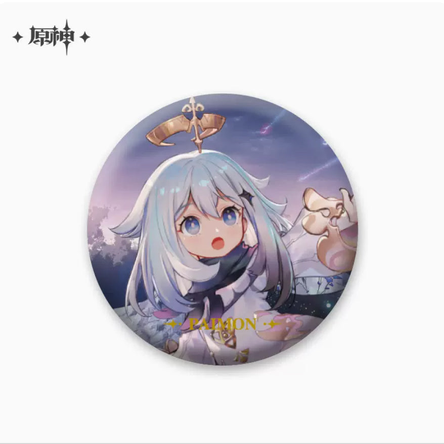 Genshin Impact Theme Character Badge