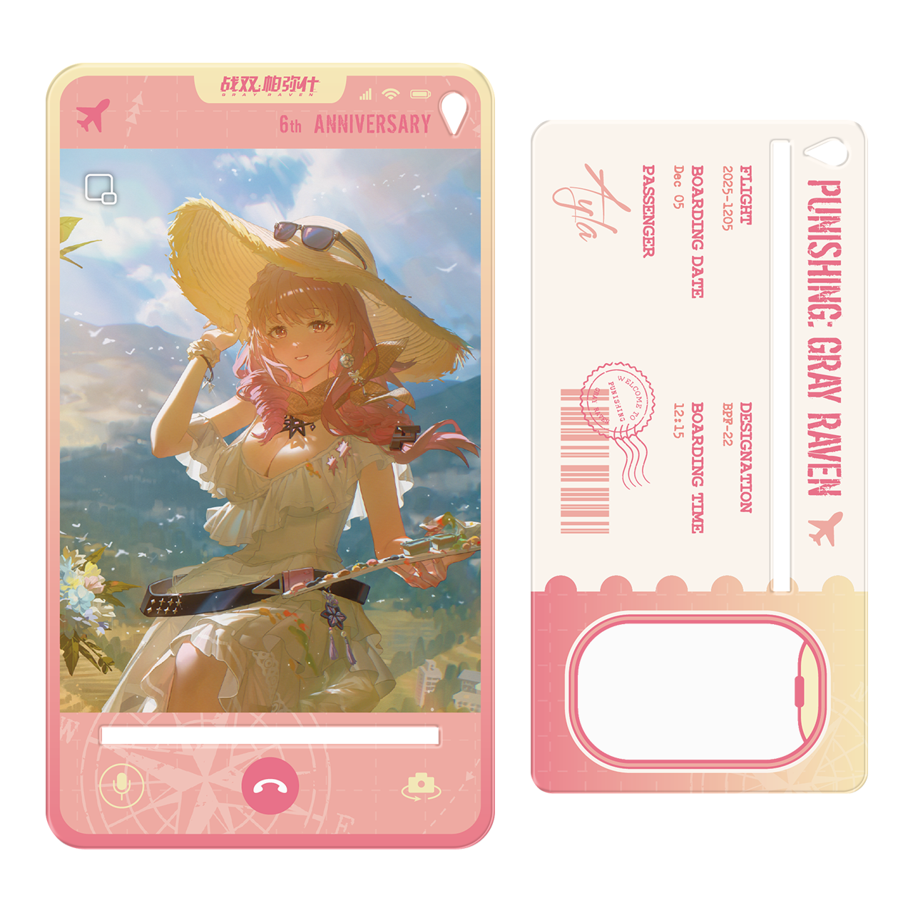 Pre-Order Punishing: Gray Raven - 6th Anniversary Echoes of Elsewhere Display Standee