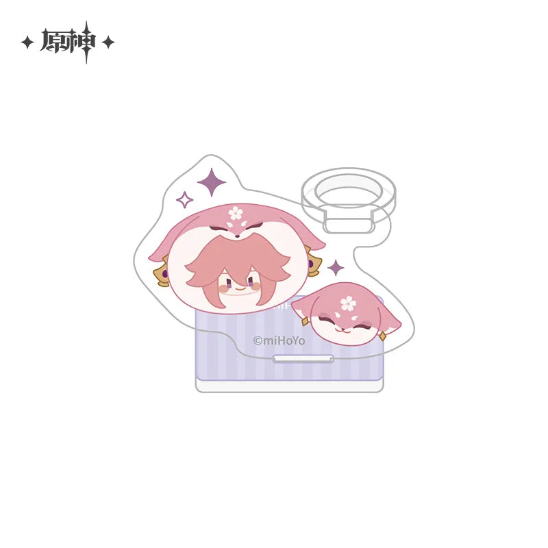 Genshin Impact - Teyvat Zoo Themed Acrylic Pen Holder