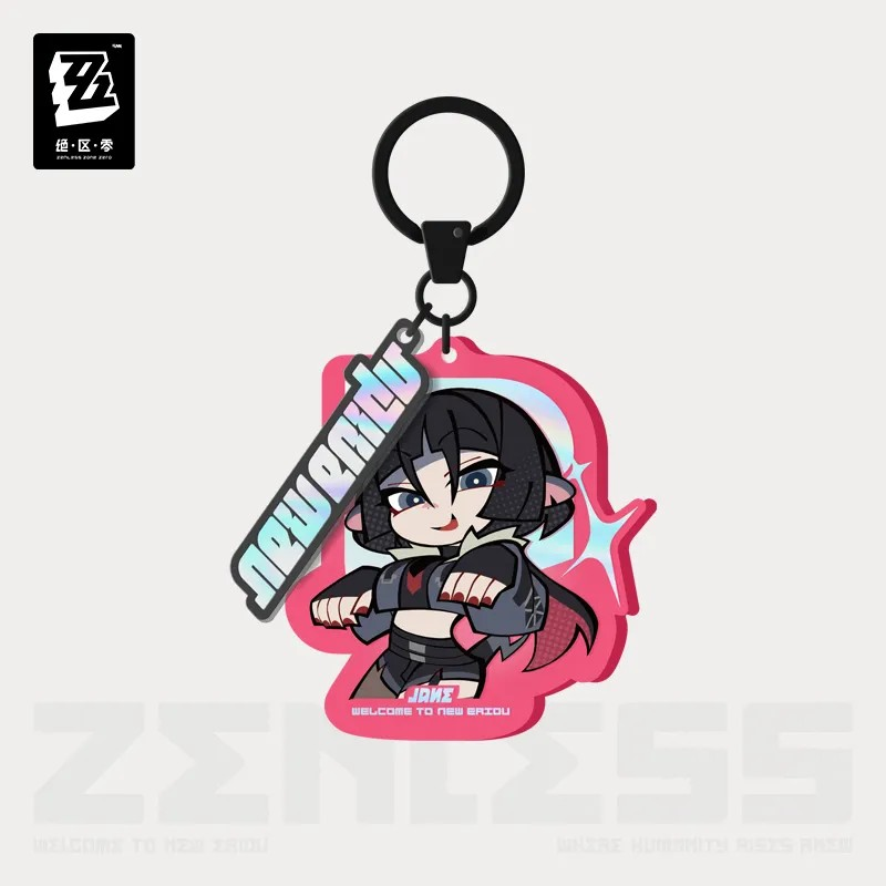 Zenless Zone Zero - New Eridu Series Chibi Acrylic Keychain: Unknown Faction