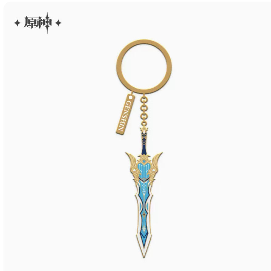 Genshin Impact Epitome Invocation Weapons Keychains