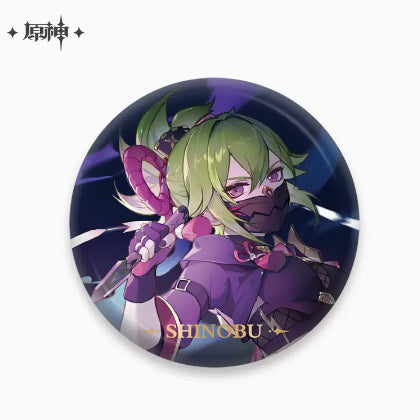 Genshin Impact Theme Character Badge