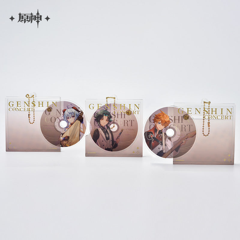Genshin Concert 2023 Melodies of an Endless Journey CD-style Keychains