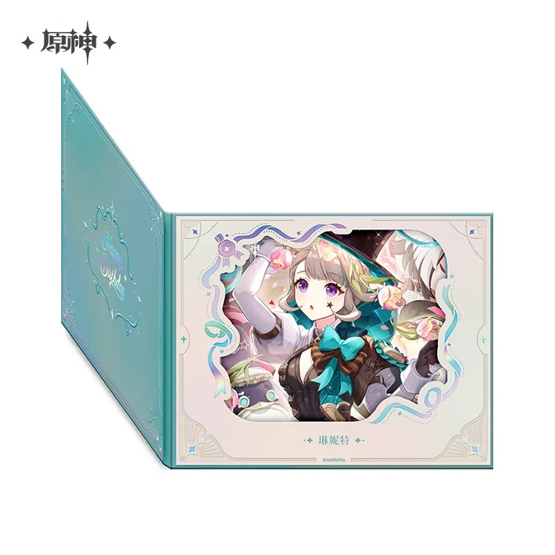 Pre-Order Genshin Impact - Day of Destiny Birthday Series Flip-Style Framed Shikishi 2025