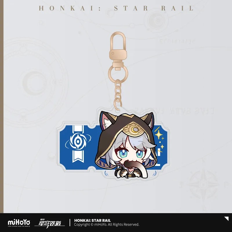Honkai: Star Rail - Pom-Pom Gallery Acrylic Keychain