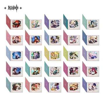 Pre-Order Genshin Impact - Day of Destiny Birthday Series Flip-Style Framed Shikishi 2025