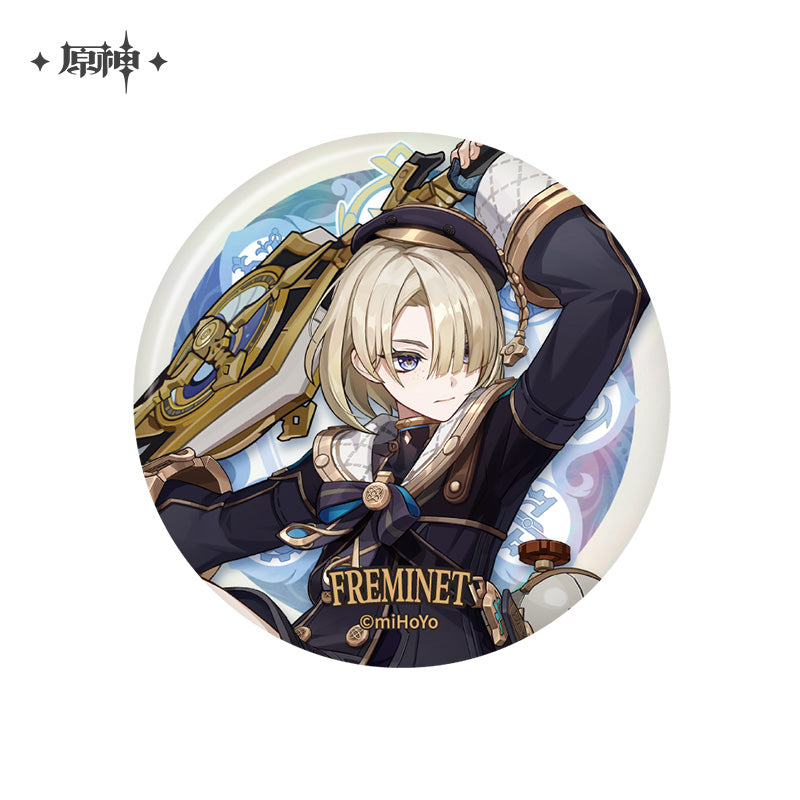 Genshin Impact - Fontaine Character Badge
