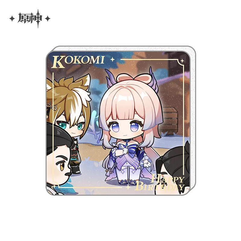 Genshin Impact - Auspicious Moments Series Acrylic Magnet