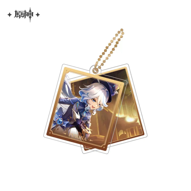 Genshin Impact Theme Double Piece Acrylic Keychain