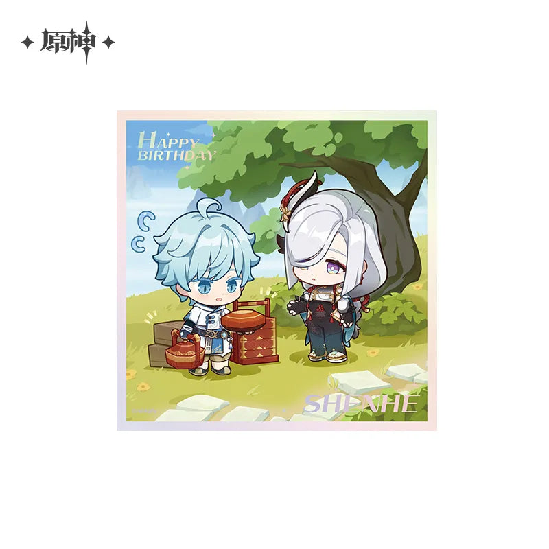 Genshin Impact - Auspicious Moments Series Mini Shikishi