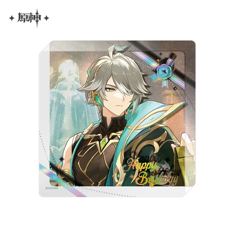 Genshin Impact - Day of Destiny Birthday Series Acrylic Coaster 2025