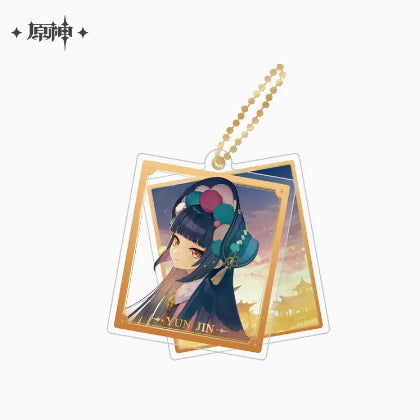 Genshin Impact Theme Double Piece Acrylic Keychain