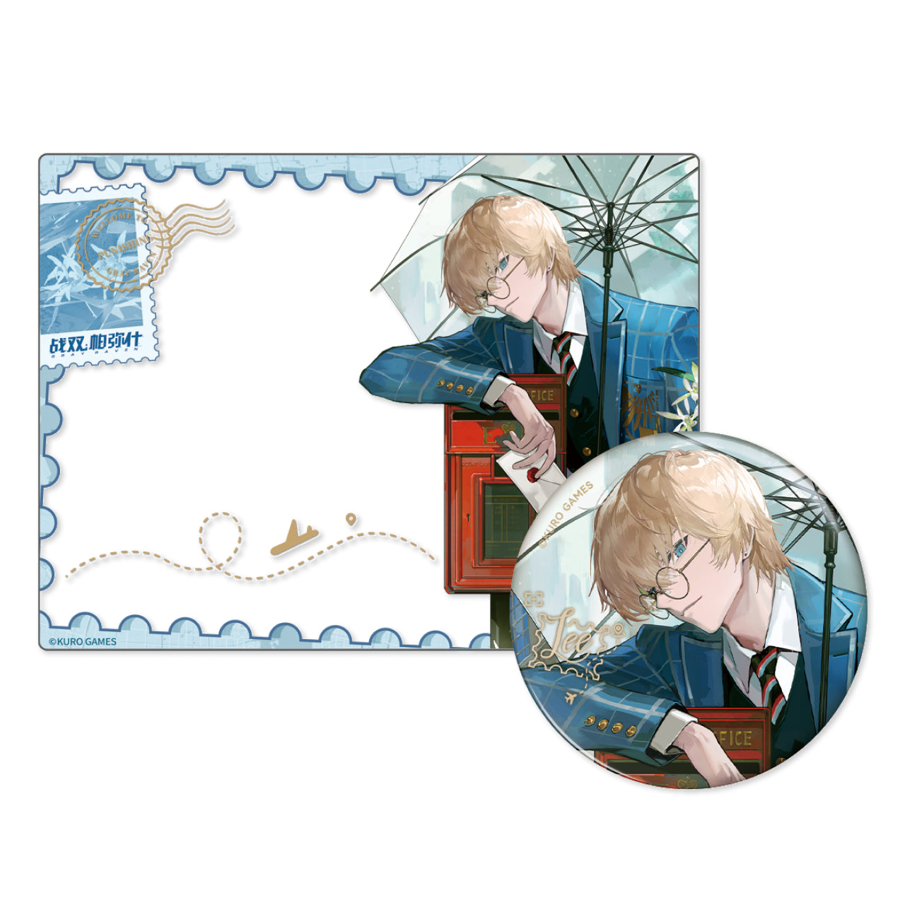 Pre-Order Punishing: Gray Raven - 6th Anniversary Echoes of Elsewhere Badge Transparent Card Set